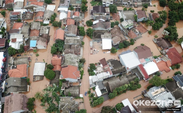 Ketinggian Air di Pintu Manggarai Turun, Anies: Kondisi Jakarta Semakin Terkendali