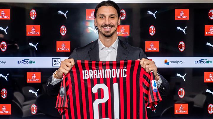 Zlatan Ibrahimovic Cetak Gol buat AC Milan di Laga Persahabatan