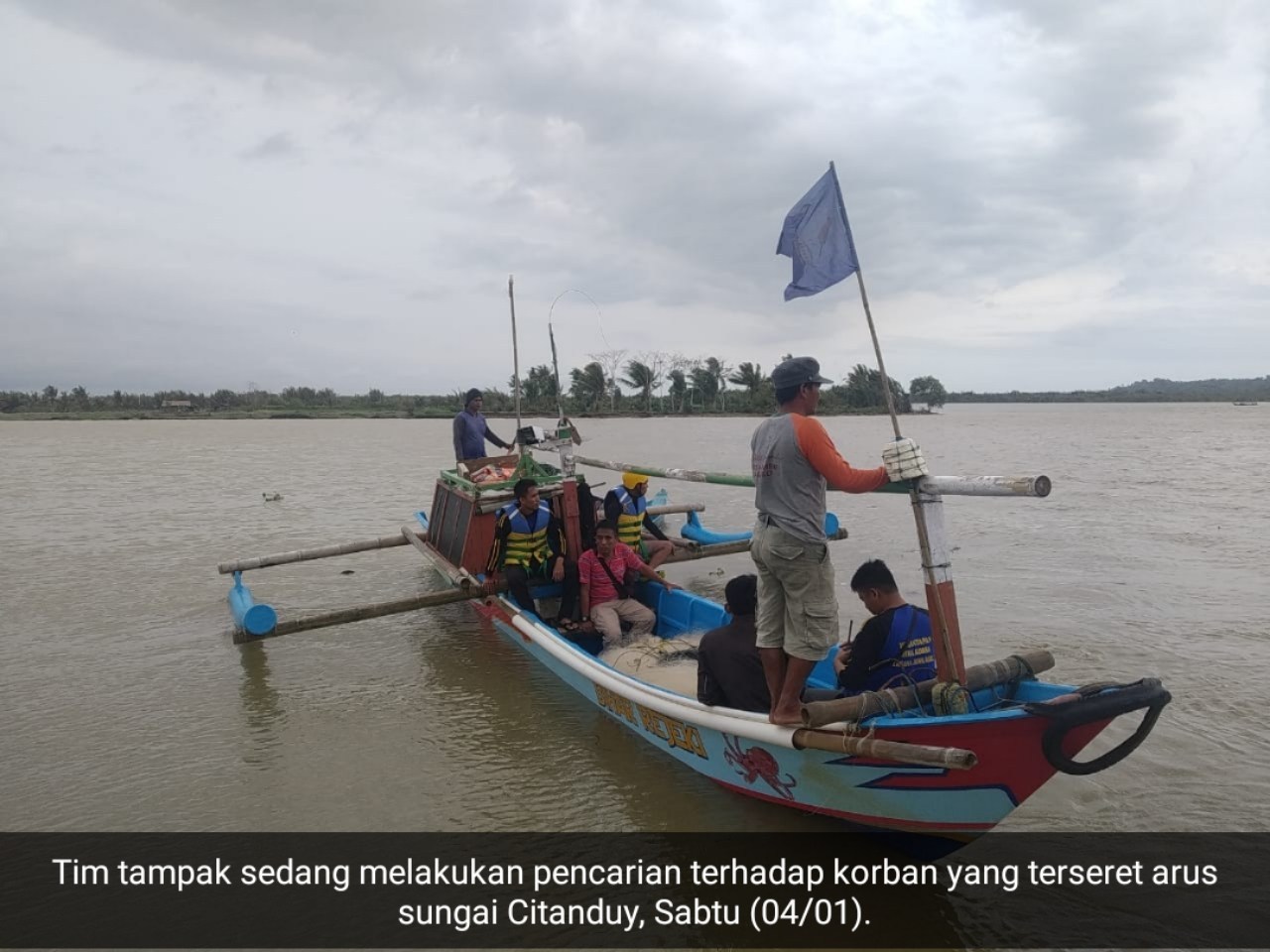 Dua Warga Terseret Arus di Sungai Citanduy, Satu Orang Selamat, Begini Kronologinya