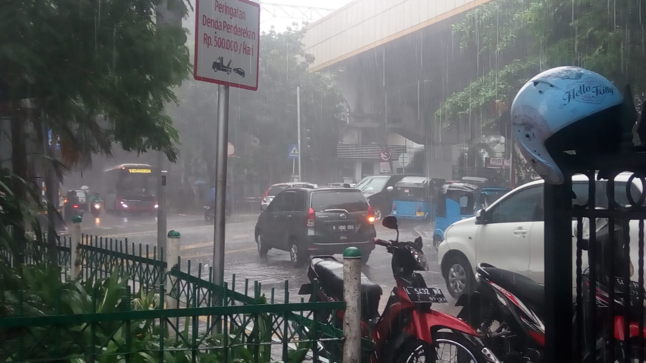 BMKG Prediksi Wilaya DKI Jakarta Bakal Ada Hujan Lagi Disertai Angin Kencang dan Petir, Akan Terjadi Banjir Lagi Kah ?