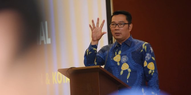Ridwan Kamil Serahkan 3 Nama Kandidat Sekda Jabar ke Jokowi
