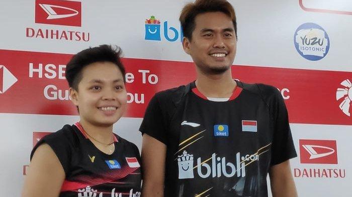 Jalani Laga Debut, Pasangan Baru Ganda Campuran Tontowi / Apriyani Tembus Babak Utama Indonesia Masters 2020