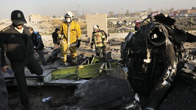 Iran Tangkap 30 Tentara terkait Insiden Pesawat Ukraina