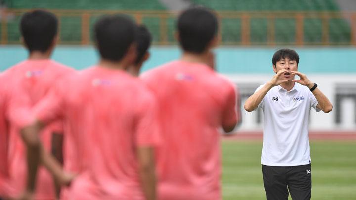 Diawasi Shin Tae-yong, Pemain Timnas U-19 Digempur Latihan Fisik 