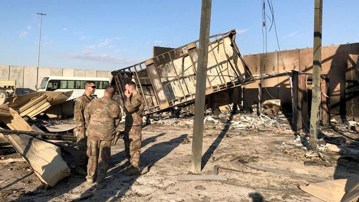 11 Tentara Amerika Serikat Mengalami Luka - Luka dan Dibawa Ke Rumah Sakit, Akibat Serangan Rudal yang Terjadi di Pangkalan Irak