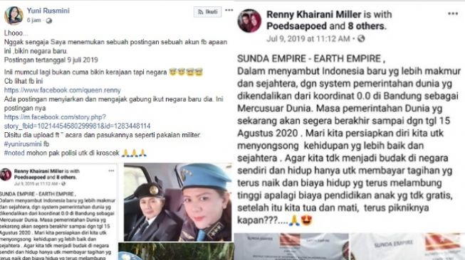 Polda Jabar Akan Menelusuri Keberadaan Sunda Empire-Earth Empire, Sunda Empire Viral Setelah Diunggah di Akun Facebook