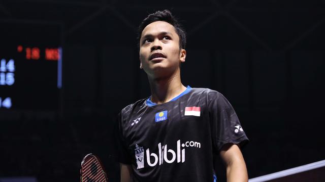 Live Streaming Final Indonesia Masters 2020 : Anthony Ginting (Indonesia) vs Antonsen (Denmark)