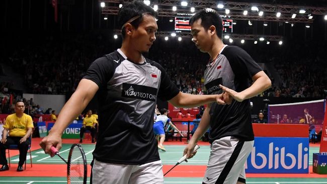Jadwal Pertandingan Final Indonesia Masters 2020 : Ganda Putra Indonesia Bertemu di Final