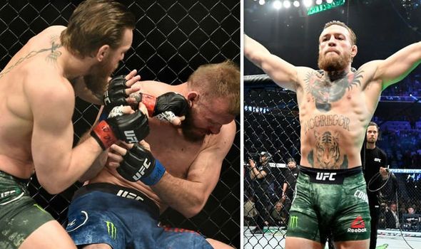 Pertandingan UFC - Conor McGregor Atasi Perlawanan Donald Cerrone dalam 40 Detik