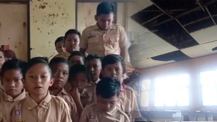 Viral Siswa SD di Bekasi Buat Video Minta Sekolahnya Diperbaiki, Bangunan Rusak Parah