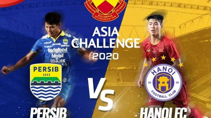 Live Streaming Turnamen Asia Challenge di TVone : Persib Bandung VS Hanoi FC, Permainan Persib Bandung Masih Belum Terlihat !!