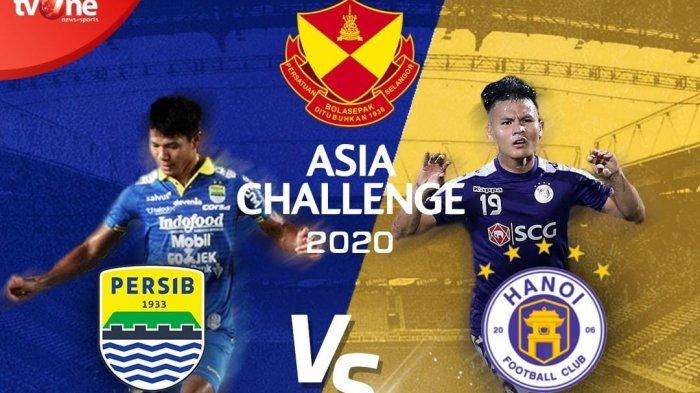 GOAL ! Live Streaming Persib Vs Hanoi FC Asia Challenge 2020, Persib Unggul 1-0, Ayo Maung Bandung !!