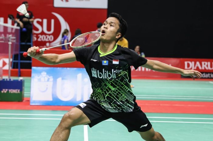 Sebentar Lagi !! Live Streaming Final Indonesia Masters 2020 : Anthony Ginting (Indonesia) vs Antonsen (Denmark)