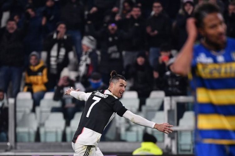 Cristiano Ronaldo Buat Rekor Baru, Usai Mengalahkan Parma