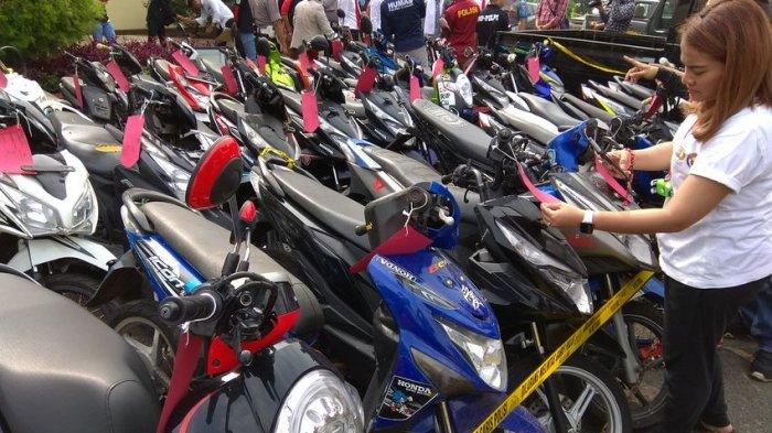 Warga yang Kehilangan Motor Bisa Cek di Polres, Sebanyak 26 Pencuri Motor Tertangkap