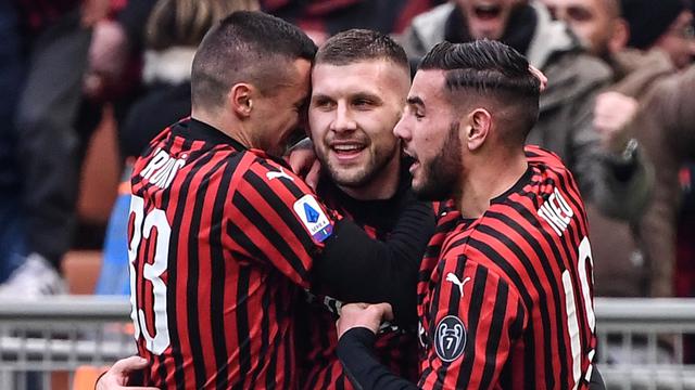 Hasil Liga Italia Serie A - Ante Rebic Buat AC Milan Raih 3 Poin di Kandang Brescia