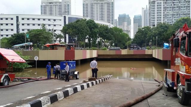 Banjir di Underpass Kemayoran, 'Pemprov DKI Setop Berpolemik'