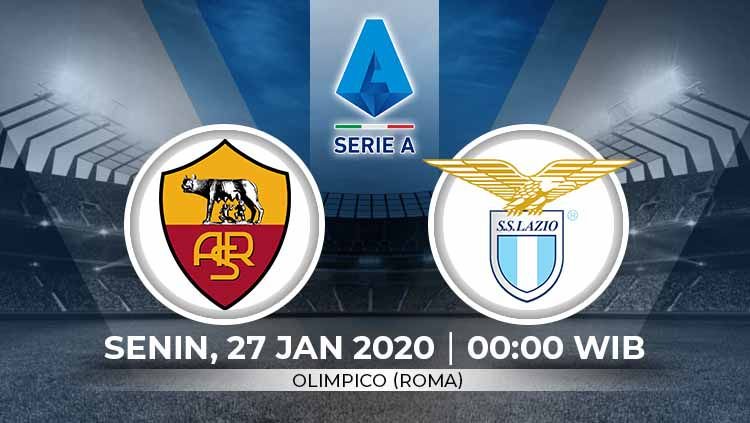 Live Streaming Liga Italia 'Bigmatch'  : AS Roma VS Lazio