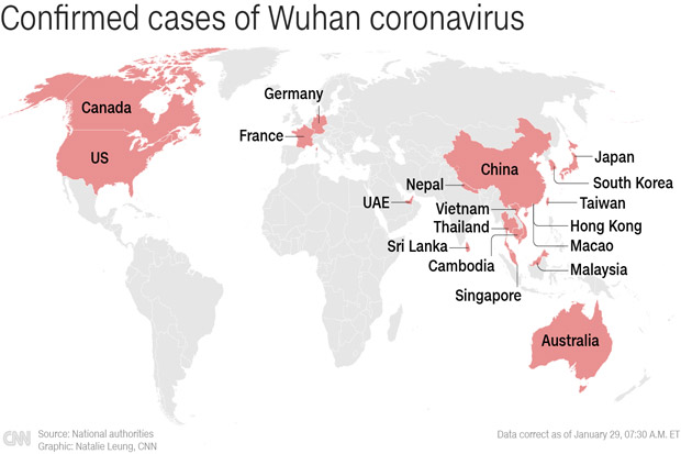 Kalahkan SARS, Jumlah Kasus Virus Corona Wuhan Tembus 6.061
