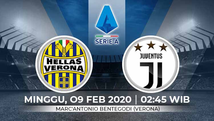 Live Streaming Serie A : Hellas Verona VS Juventus, Live di RCTI