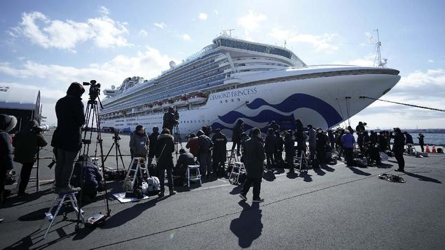 Terus Pantau WNI di Kapal Pesiar Jepang, 'Mereka Tenang Selama Karantina' Tutur Kemlu