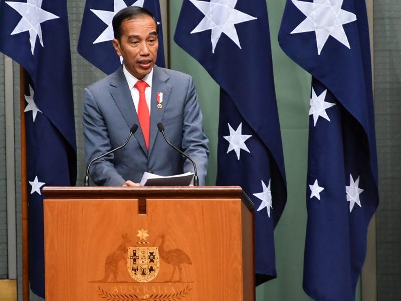 Perkuat Persahabatan Indonesia-Australia, Presiden Jokowi Kutip Kalimat Musisi Jimmy Little