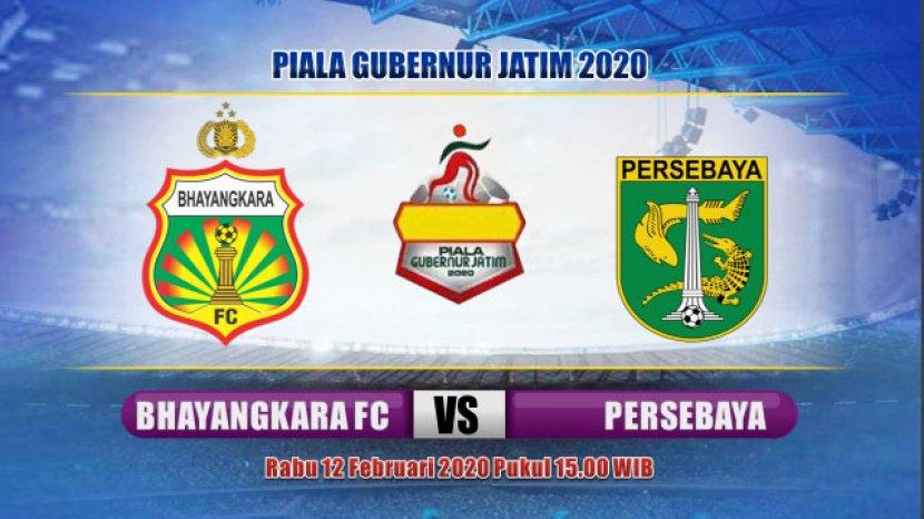 Live Streaming Piala Gubernur Jatim 2020 : Bhayangkara FC VS Persebaya Surabaya