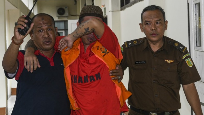 Terdakwa Kasus Narkoba Sekaligus Pengedar Sabu Divonis Mati Oleh Majelis Pengadilan Klas A Palembang, Terdakwa Langsung Nangis