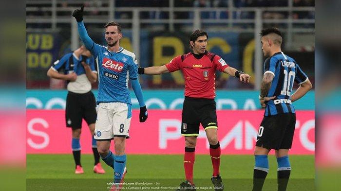 Hasil Semifinal Coppa Italia: Napoli Coreng Rekor Inter Milan Selama 6 Bulan