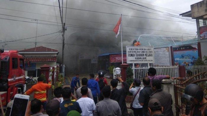 Ratusan Narapidana Rutan Kabanjahe di Medan Dipindahkan Ke Lima Lokasi Berbeda, Buntut Dari kerusuhan