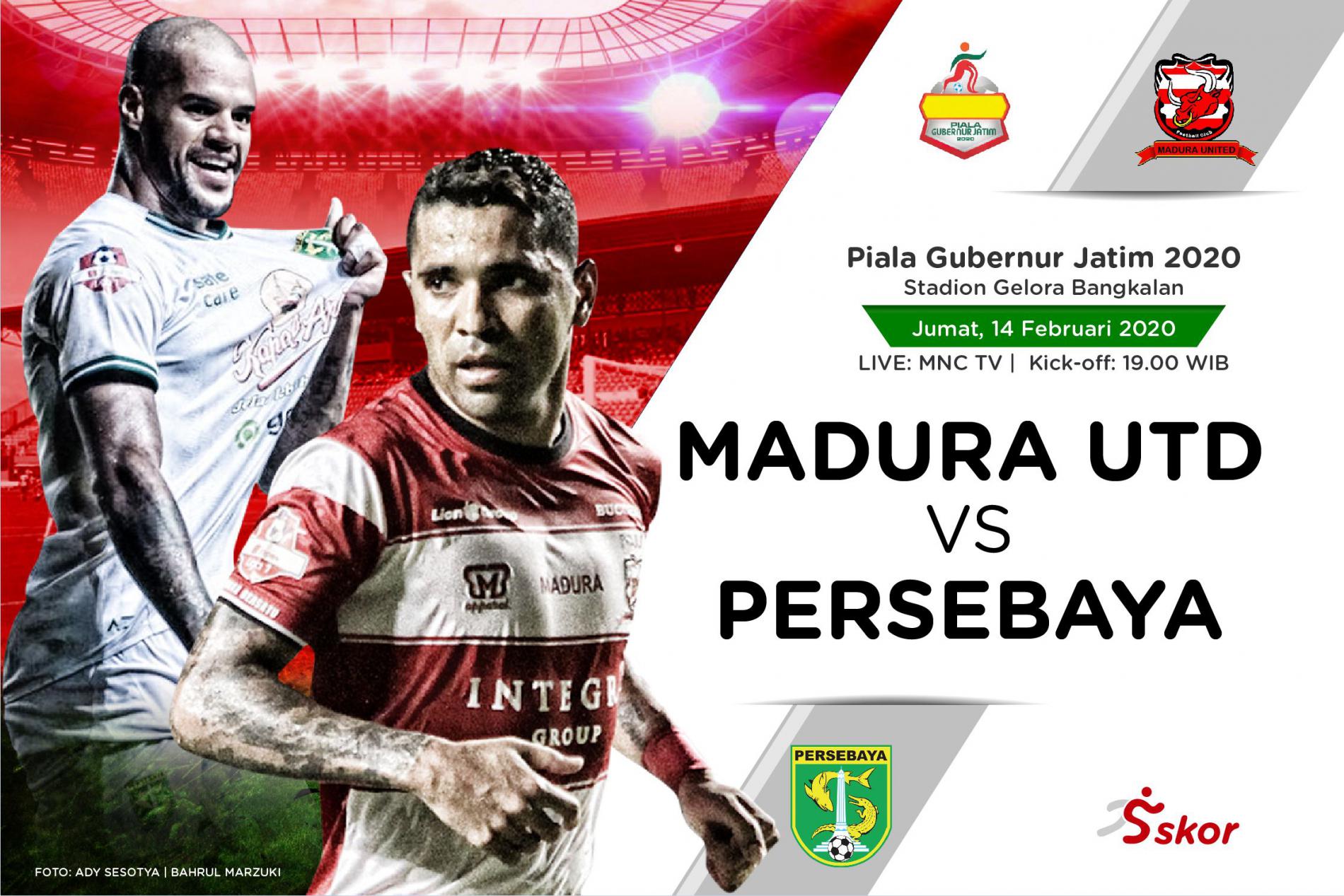 Babak Ke 2 Sedang Berlangsung !! Live Streaming Piala Gubernur Jatim 2020 : Madura United 0 VS 2 Persebaya Surabaya, Derbi Suramadu