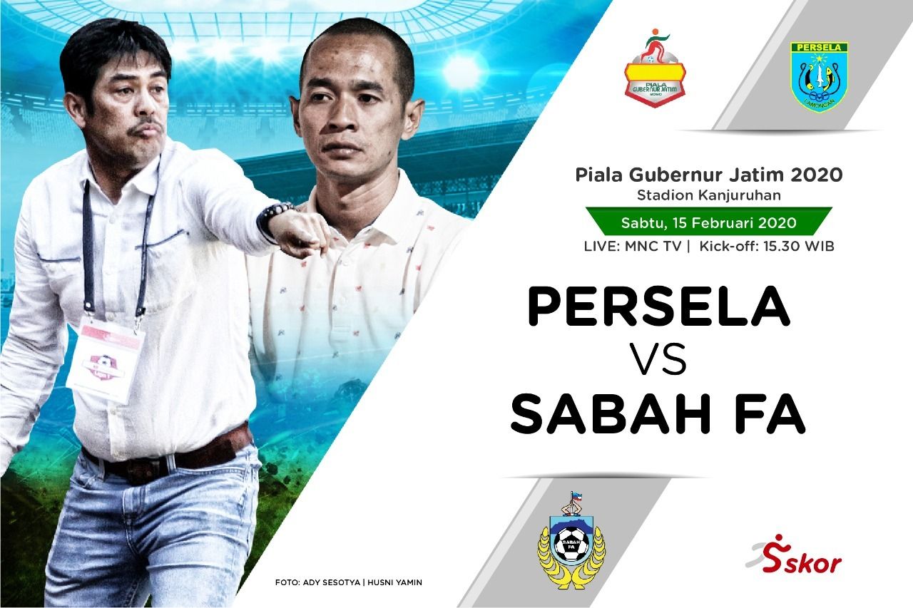SEDANG BERLANGSUNG Live Streaming Persela Vs Sabah FA di Piala Gubernur Jatim 2020, Hari ini Pukul 15.30 WIB-copy