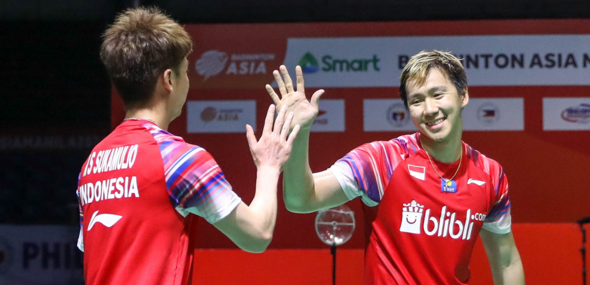 SEDANG BERLANGSUNG Live Streaming Final Badminton Kejuaraan Beregu Putra Asia 2020, The Minions Amankan Set Pertama 