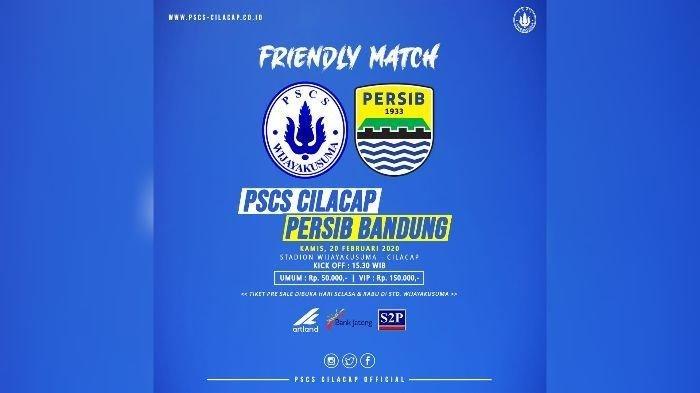 SEBENTAR LAGI Live Streaming  Persib Bandung Vs PSCS Cilacap, Tonton Gratis Disini Guys 