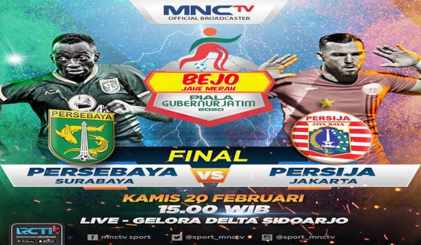 Live Streaming Final Piala Gubernur Jatim 2020 : Persebaya 4 VS 1  Persija, Sulit Untuk Mengejar Keunggulan ini !!