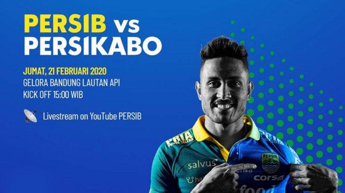 LIVE STREAMING Persib vs Persikabo Hari ini Pukul 15.00 WIB