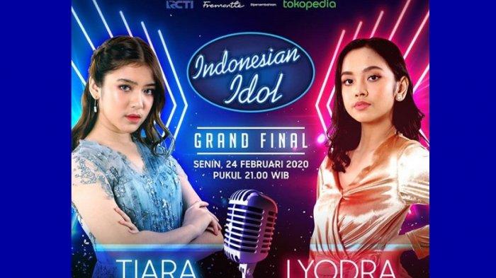 Grand Final Indonesian Idol 2020, Lyodra dan Tiara Bersaing Ketat, Juri memuji Keduanya !!