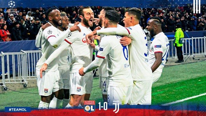 Hasil Liga Champions Lyon vs Juventus, Cristiano Ronaldo Gagal Cetak Gol, Juventus Kalah