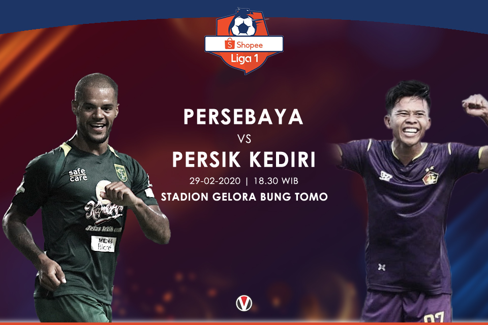 BARU MULAI Live Streaming Shopee Liga 1 2020 : Persebaya vs Persik Kediri