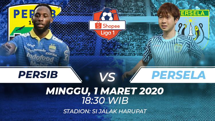 Live Streaming Shopee Liga 1 2020 : Persib Bandung VS Persela Lamongan, Live di Indosiar
