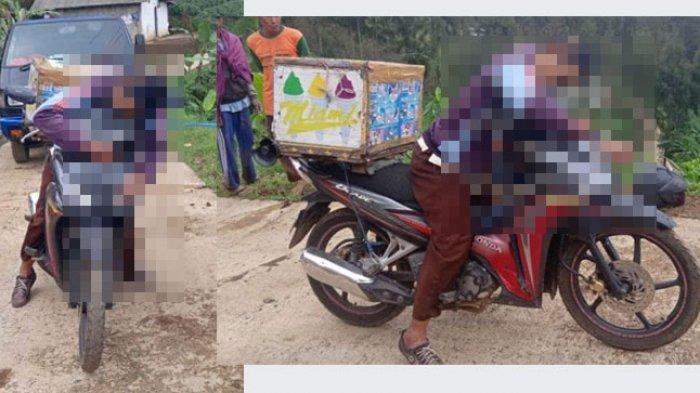 Viral Seorang Penjual Es Keliling Meninggal Diatas Motor Ketika Keliling di Probolinggo