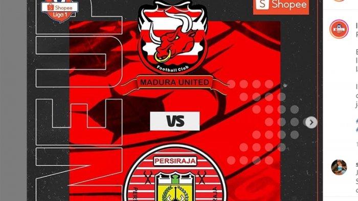 HALF TIME Live Streaming Shopee Liga 1 2020 : Madura United 0 VS 0 Persiraja Banda Aceh