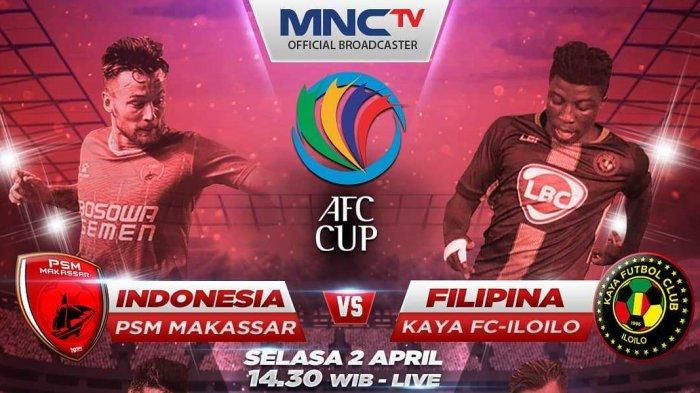 Live Streaming Piala AFC 2020 : PSM Makassar 1 VS 0 Kaya FC, PSM Unggul Sementara 