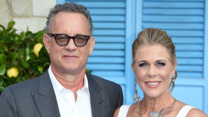 Pasangan Artis Tom Hanks dan Rita Wilson Postif Virus Corona