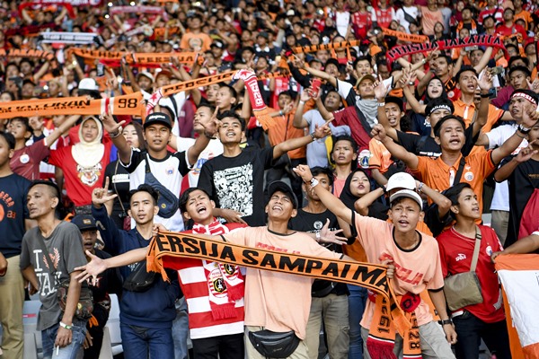 Suporter Bhayangkara FC Vs Persija Jakarta Dilarang ke Stadion, The Jakmania Diminta Gelar Nobar