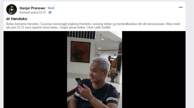 Ditelepon Ganjar Pranowo, Dokter Handoko Gunawan Akui Situasi Buruk