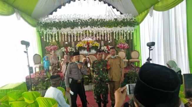 Resepsi Pernikahan di Kabupaten Nganjuk Dibubarkan Polisi, Untuk Memutus Rantai Penyebaran Virus Korona di Jawa Timur