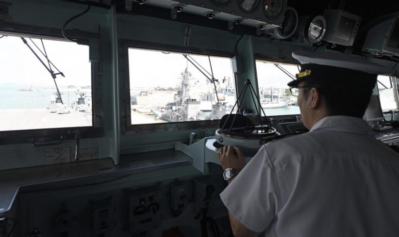 Kapal Penghancur Milik Pasukan Bela Diri AL Jepang Bertanrakan Dengan Kapal Nelayan China di Laut China Timur Lepas Pantai Shanghai