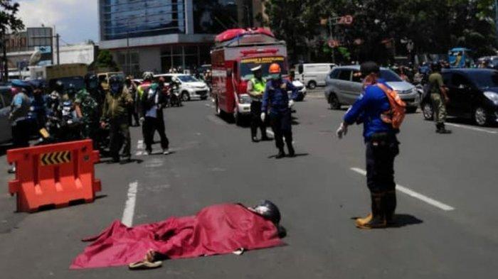 Heboh Pria Tergeletak di Jalan Jakarta Kota Bandung, Tak Ada yang Berani Menolong, Takut Covid-19?