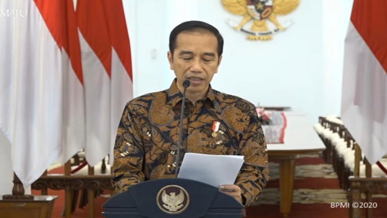 Presiden Jokowi Meninjau Proses Pembangunan Fasilitas Observasi Atau Penampungan Karantina di Pulau Galang
